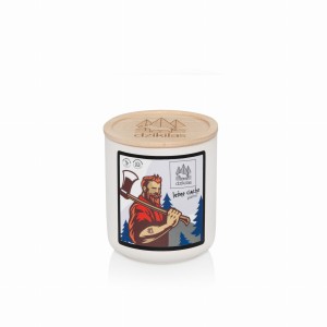 świeca o zapachu piżma 150g - Leśne ciacho 